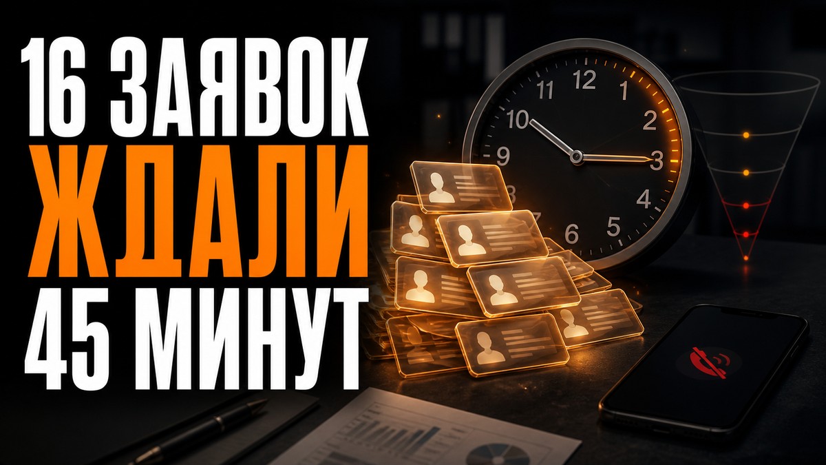 16 ЗАЯВОК ЖДАЛИ 45 МИНУТ