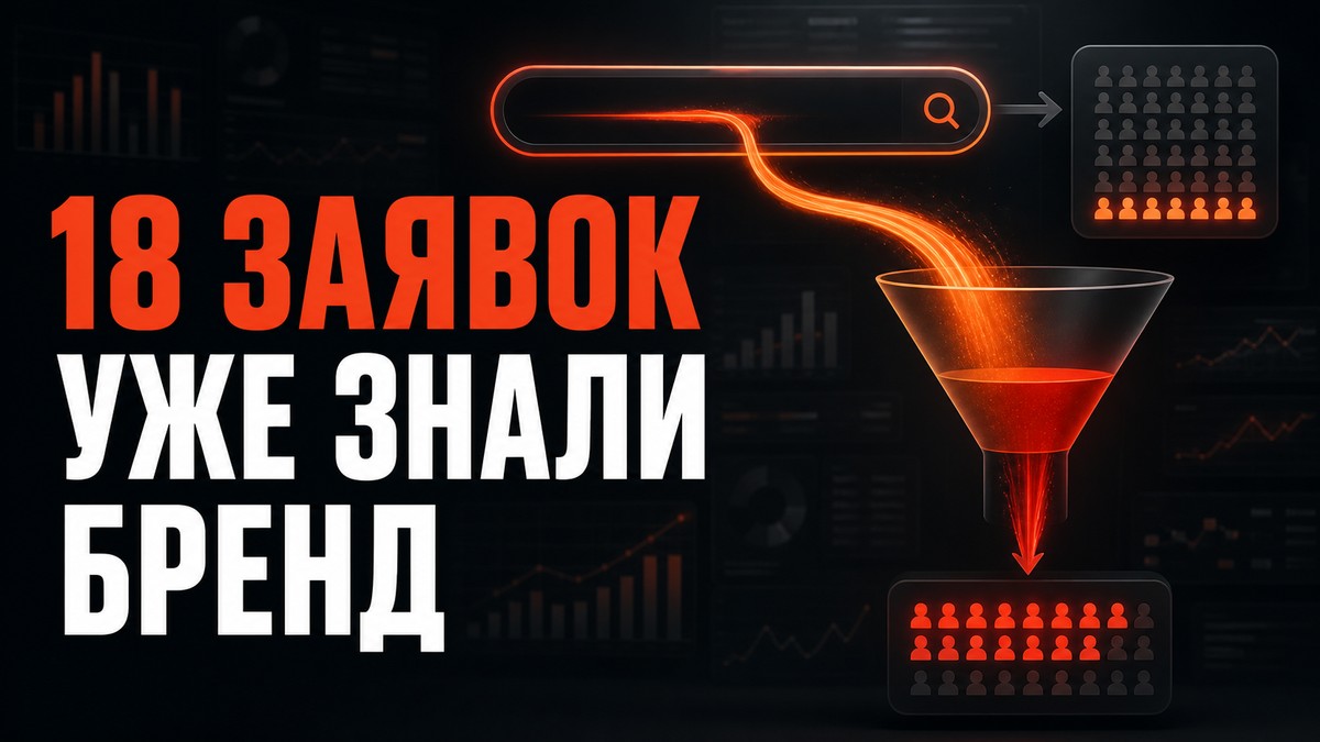18 ЗАЯВОК УЖЕ ЗНАЛИ БРЕНД