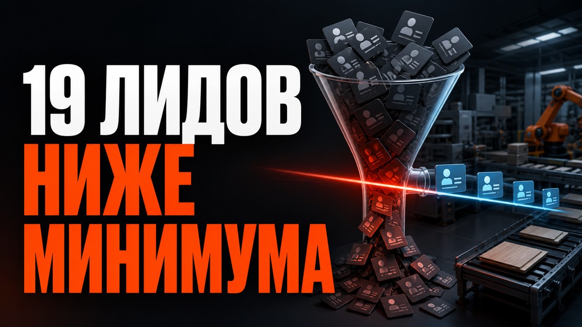 19 ЛИДОВ НИЖЕ МИНИМУМА