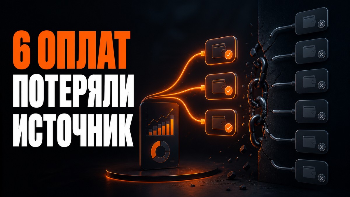 6 ОПЛАТ ПОТЕРЯЛИ ИСТОЧНИК