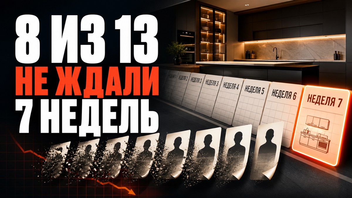 8 ИЗ 13 НЕ ЖДАЛИ 7 НЕДЕЛЬ