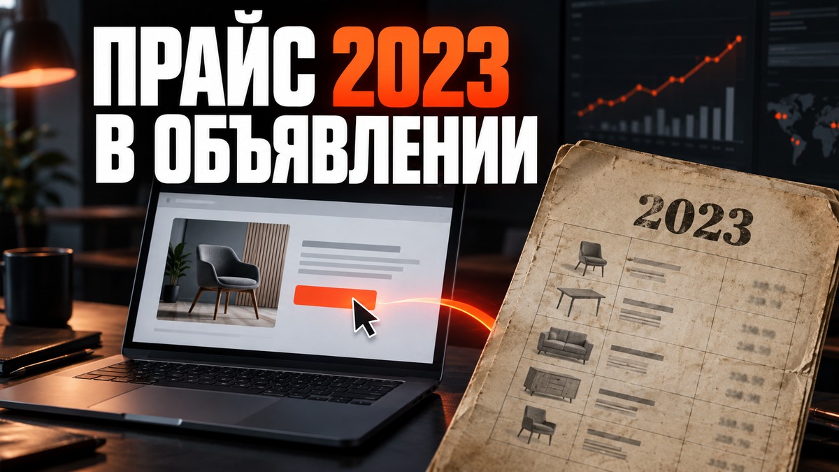 ПРАЙС 2023 В ОБЪЯВЛЕНИИ