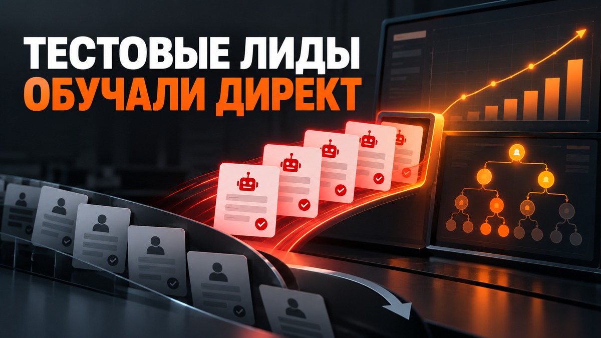ТЕСТОВЫЕ ЛИДЫ ОБУЧАЛИ ДИРЕКТ