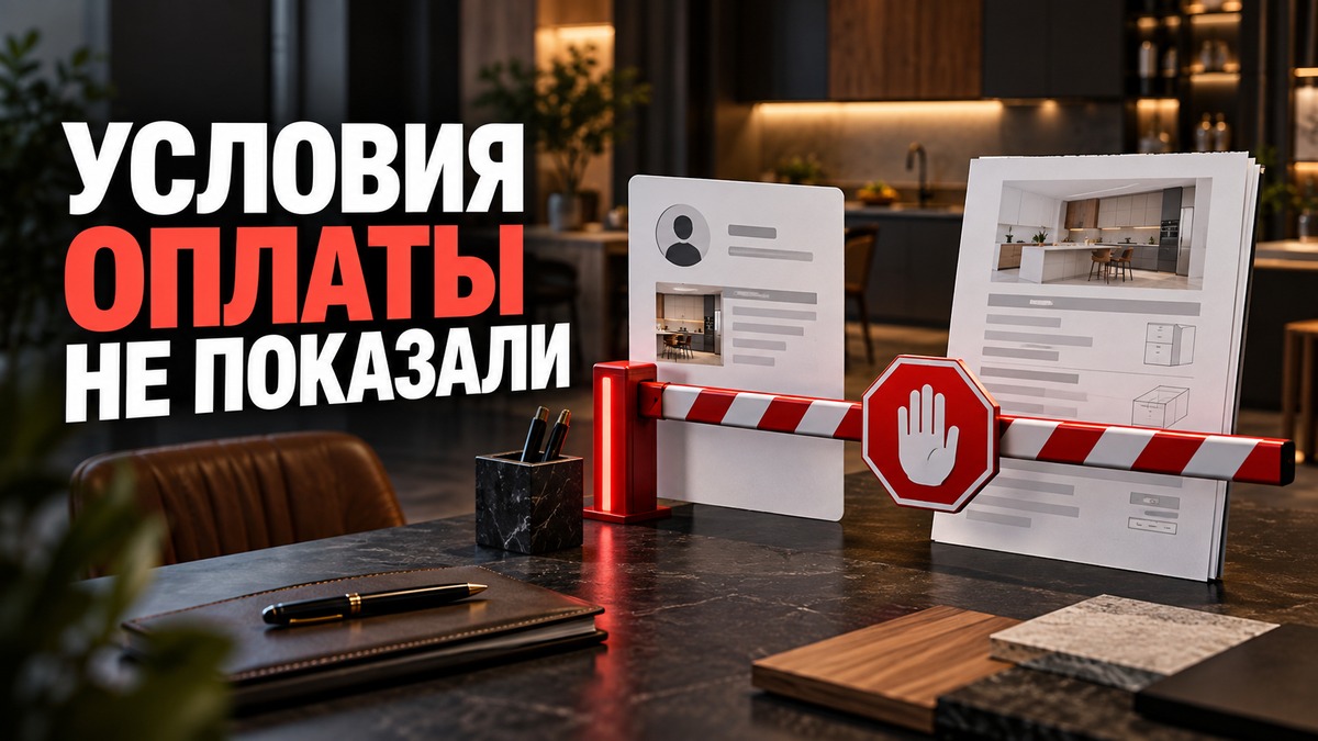 УСЛОВИЯ ОПЛАТЫ НЕ ПОКАЗАЛИ