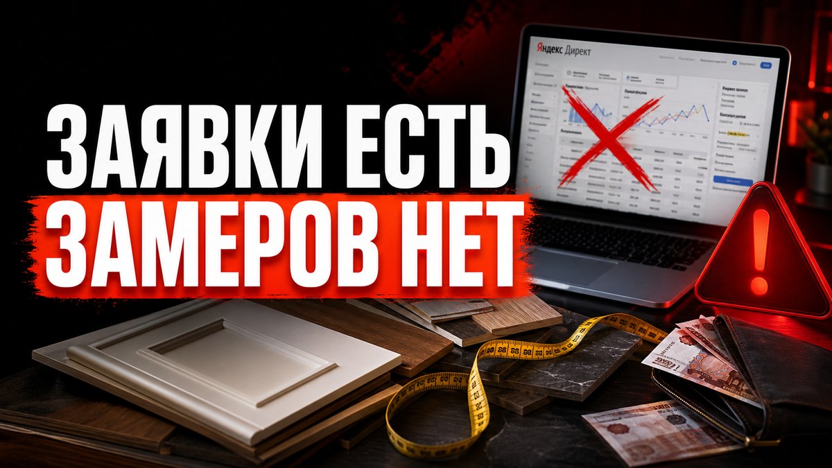 В отчете были заявки. В календаре замеров - почти пусто